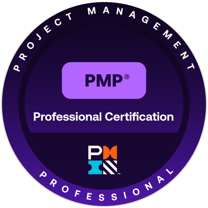 PMP（Project Management Professional）認定バッジ